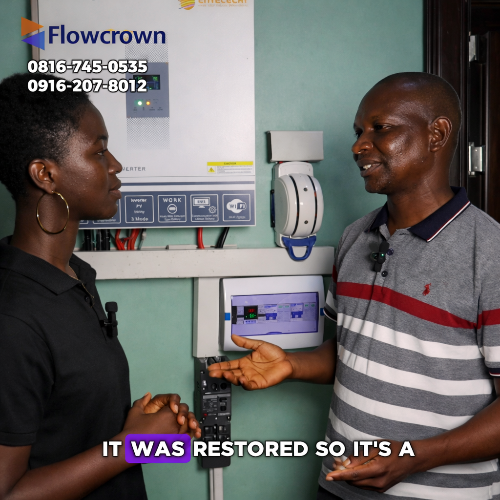 Client Interview at O.P. Unique Hotel, Omoku, Rivers State.